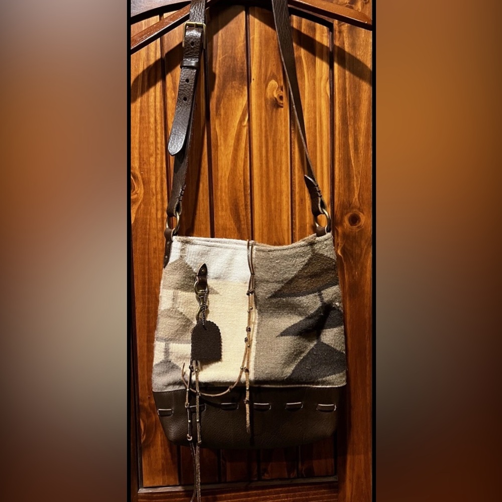 Ralph Lauren Collection Purple Label Navajo Southwest J Auger Runway Bag - Picture 2 of 6